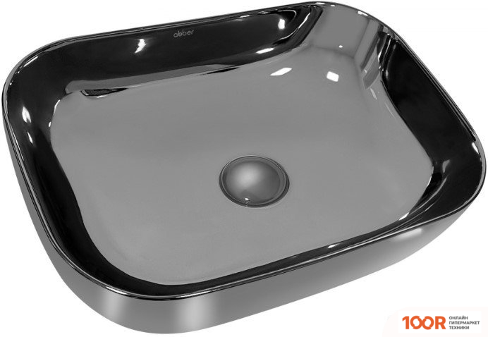 Умывальник Abber RECHTECK AC2200GS (СЕРЕБРИСТЫЙ) (396199)