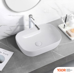 Умывальник Abber RECHTECK AC2200 (БЕЛЫЙ) (396198)