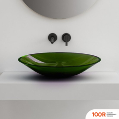 Умывальник Abber KRISTALL AT2812EMERALD (ЗЕЛЕНЫЙ) (396195)