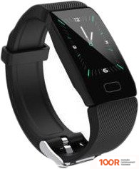 ОРБИТА OT-SMS05 (ЧЕРНЫЙ, С ЧЕРНЫМ СИЛИКОНОВЫМ РЕМЕШКОМ) (396076)