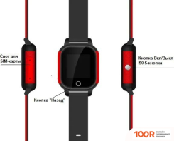 Wise WG-KD005 (ЧЕРНЫЙ/КРАСНЫЙ) (395971)