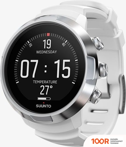 Suunto D5 (СЕРЕБРИСТЫЙ/БЕЛЫЙ) (395932)