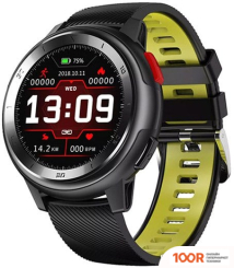 NO.1 DT68 (ЧЕРНЫЙ/ЗЕЛЕНЫЙ, СИЛИКОНОВЫЙ РЕМЕШОК) (395813)