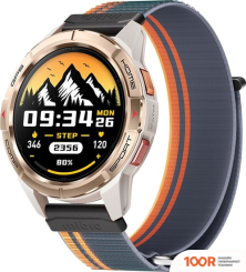 Mibro WATCH GS ACTIVE (ЗОЛОТИСТЫЙ/ОРАНЖЕВЫЙ) (395801)