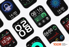 Lemfo DT35 2020 (СИЛИКОНОВЫЙ БРАСЛЕТ, ЧЕРНЫЙ) (395657)