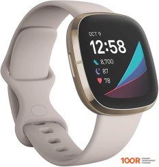Fitbit SENSE (ЗОЛОТИСТЫЙ/БЕЛЫЙ) (395523)