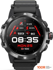 Coros VERTIX (СЕРЫЙ/ЧЕРНЫЙ, НЕЙЛОНОВЫЙ РЕМЕШОК) (395478)