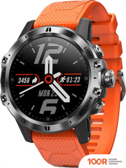 Coros VERTIX (СЕРЫЙ/ОРАНЖЕВЫЙ, СИЛИКОНОВЫЙ РЕМЕШОК) (395477)