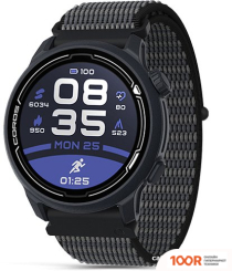 Coros PACE 2 (ЧЕРНЫЙ, НЕЙЛОНОВЫЙ РЕМЕШОК) (395473)