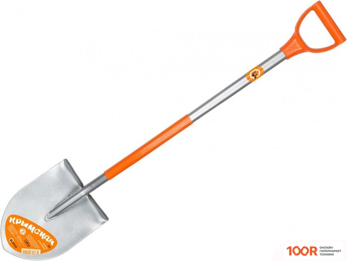 Центроинструмент ЦЕЛЬНОМЕТАЛЛИЧЕСКАЯ С ПЛАСТИКОВОЙ РУЧКОЙ "КРЫМСКАЯ" 1615 (377080)