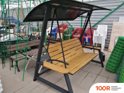 Садовые качели Сокол бай ЧЕСТЕР СМАРТ 1520ММ ПОЛИКАРБОНАТ ДУБ (375270)