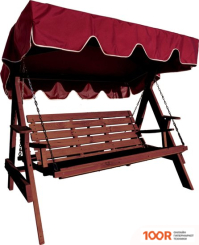 Садовые качели Сокол бай ПРАГА 2 ТИК (БОРДОВЫЙ) (375268)