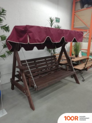 Садовые качели Сокол бай ПРАГА 2 ПАЛИСАНДР (БОРДОВЫЙ) (375267)