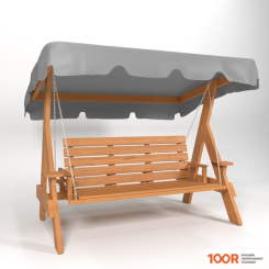 Садовые качели Сокол бай ПРАГА 2 ДУБ (СЕРЫЙ) (375266)