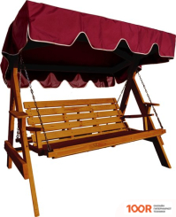Садовые качели Сокол бай ПРАГА 2 ДУБ (БОРДОВЫЙ) (375264)