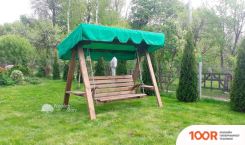 Садовые качели Сокол бай МЮНХЕН-1 ПЛЮС ТИК (ШОКОЛАД/КОРИЧНЕВЫЙ) (375262)