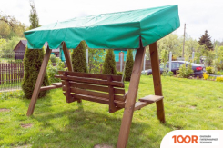 Садовые качели Сокол бай МЮНХЕН-1 ПЛЮС ДУБ (БЕЖЕВЫЙ/ЗЕЛЕНЫЙ) (375258)