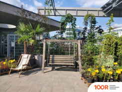 Садовые качели Сокол бай МЮНХЕН 1 СТАРАЯ ДРЕВЕСИНА (СЕРЫЙ) (375257)