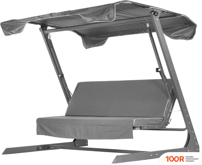 Садовые качели ПИК АФИНА (СВЕТЛО-СЕРЫЙ) (375213)