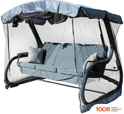 Садовые качели Мобеком КОРСИКА КОМФОРТ (СЕРЫЙ) (375211)