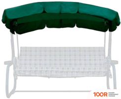 Садовые качели МебельСад ТУРИН ПРЕМИУМ 003.161 (ЗЕЛЕНЫЙ) (375209)