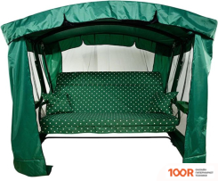 Садовые качели МебельСад ТОР (ГОРОХ, ЗЕЛЕНЫЙ) (375194)