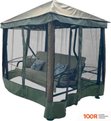 Садовые качели МебельСад СИЕСТА ПРЕМИУМ (ЗЕЛЕНЫЙ) (375190)