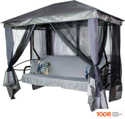 Садовые качели МебельСад СИЕСТА ПРЕМИУМ (ГРАФИТ) (375189)