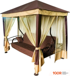 Садовые качели МебельСад СИЕСТА (КОРИЧНЕВЫЙ) (375187)