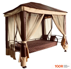 Садовые качели МебельСад СИЕСТА (КОРИЧНЕВЫЙ) (375187)