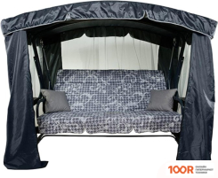 Садовые качели МебельСад РАНГО (КЛЕТКА, ТЕМНО-СИНИЙ) (375151)