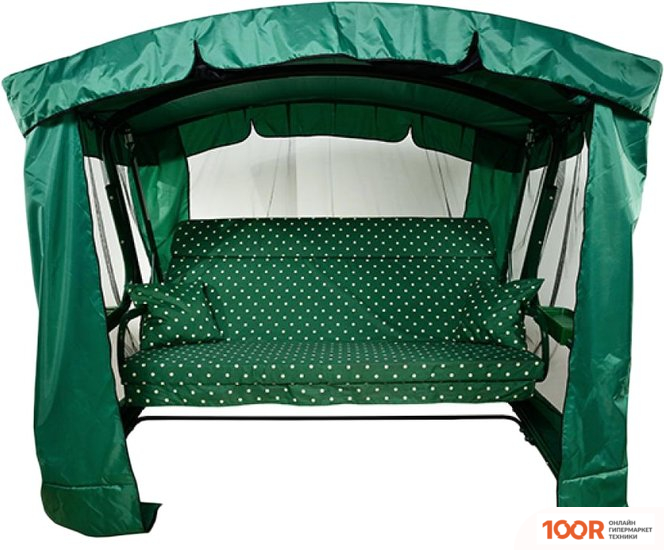 Садовые качели МебельСад РАНГО (ГОРОХ, ЗЕЛЕНЫЙ) (375146)