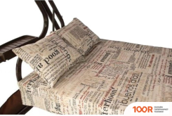 Садовые качели МебельСад РАНГО (ГАЗЕТА, КОРИЧНЕВЫЙ) (375145)