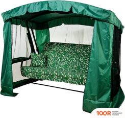 Садовые качели МебельСад МАДАГАСКАР (ЗАВИТУШКИ, ЗЕЛЕНЫЙ) (375116)