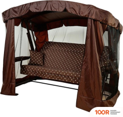 Садовые качели МебельСад МАДАГАСКАР (ГОРОХ, КОРИЧНЕВЫЙ) (375114)