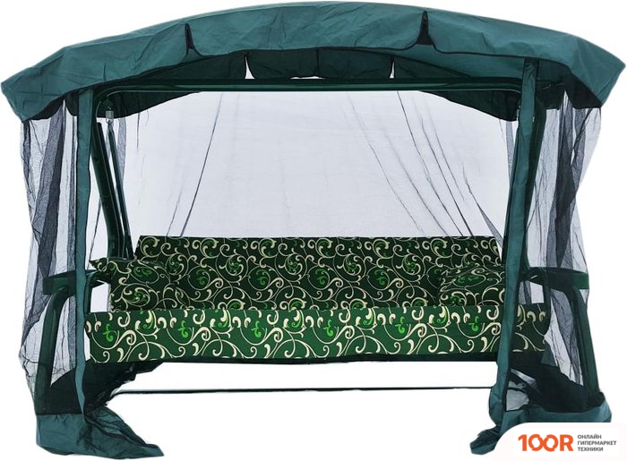 Садовые качели МебельСад МАГЕЛЛАН (ЗАВИТУШКИ, ЗЕЛЕНЫЙ) (375110)