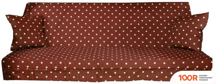 Садовые качели МебельСад ДЛЯ МЯГКИХ ЭЛЕМЕНТОВ (СИДЕНИЯ) САДОВЫХ КАЧЕЛЕЙ 180Х54Х8 СМ (КОРИЧНЕВЫЙ ГОРОХ) (375074)