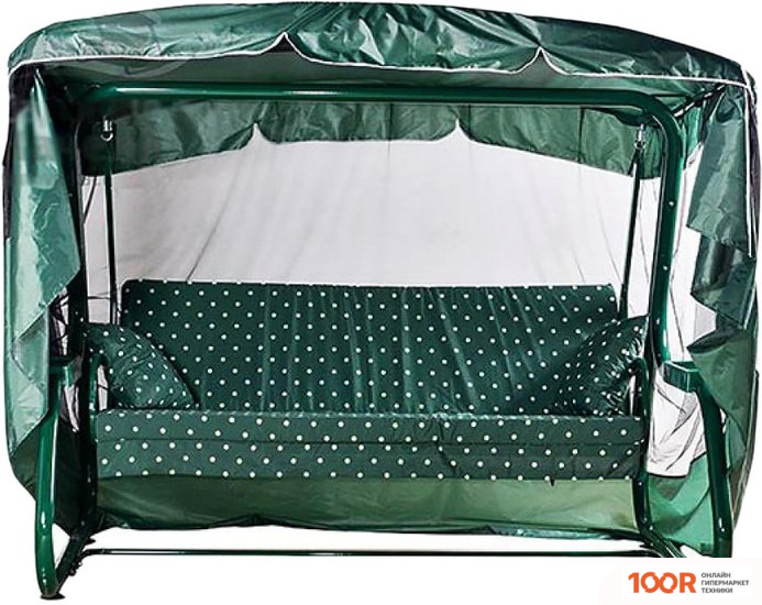 Садовые качели МебельСад ГАРМОНИЯ (ГОРОХ, ЗЕЛЕНЫЙ) (375061)