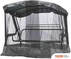 Садовые качели МебельСад АМС ЭКОНОМ 220X145X175 СМ (ЧЕРНО-СЕРЫЙ) (375057)