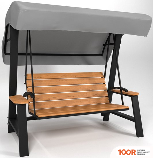 Садовые качели Wooden Story ЧЕСТЕР 1520 (ДУБ, СЕРЫЙ) (375003)