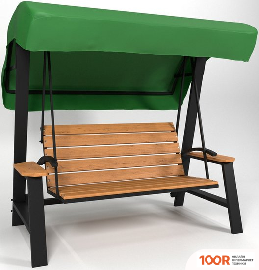 Садовые качели Wooden Story ЧЕСТЕР 1350 (ДУБ, ЗЕЛЕНЫЙ) (374999)