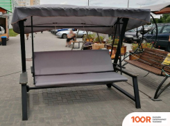 Садовые качели Wooden Story АЛЬПЫ (СЕРЫЙ/СЕРЫЙ) (374958)