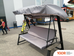 Садовые качели Wooden Story АЛЬПЫ (СЕРЫЙ/СЕРЫЙ) (374958)