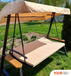 Садовые качели Wooden Story АЛЬПЫ (БЕЖЕВЫЙ, БЕЖЕВЫЙ) (374957)