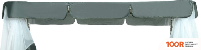 Садовые качели Sundays Garden ВАРНА-6 ПРОТИВОМОСКИТНЫЙ С1536 (ОЛИВКОВЫЙ) (374946)