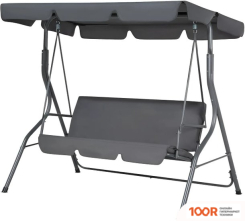 Садовые качели National Tree Company SIMPLE С ТЕНТОМ К-1 DS-186 (СЕРЫЙ) (374942)