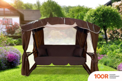 Садовые качели LetoLux ТОРОНТО ЛЮКС ПЛЮС (ШОКОЛАД) (374940)