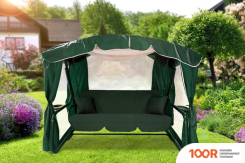 Садовые качели LetoLux ТОРОНТО ЛЮКС ПЛЮС (ЗЕЛЕНЫЙ) (374939)
