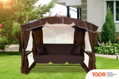 Садовые качели LetoLux ТОРОНТО (ШОКОЛАД) (374937)