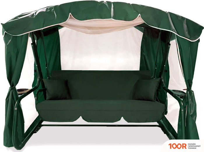 Садовые качели LetoLux ТОРОНТО (ЗЕЛЕНЫЙ) (374936)